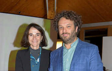 Lisa Ginzburg premia Davide Coltri